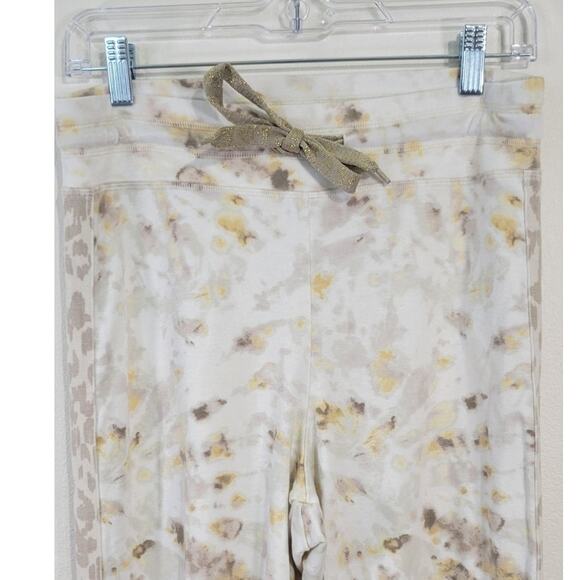 Johnny Was Joggers Womens X-Small Calme Gold Tie Dye Joggers Comfy Casual Jogger - Picture 4 of 10